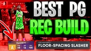 THE BEST POINT GUARD REC / PRO AM BUILD ON NBA 2K21 NEXT GEN! BEST FLOOR-SPACING SLASHER POINT GUARD