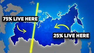 Why 75% of Russians Live West of This Line | Geopolitics | Geopolipedia