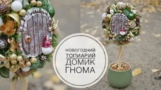 New Year's topiary / Новогодний топиарий / DIY TSVORIC