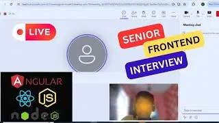 Live Frontend Developer Interview: Top MNC Questions on JavaScript & Angular, React (Real Recording)