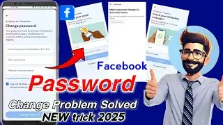 Facebook password change problem 2025 😔 Check your WhatsApp messages problem fixed ✅ change password