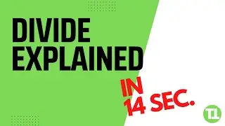 How To Divide Explained in 14 Seconds Google Sheets Excel 🤯 #shorts #googlesheets #excel #sheets