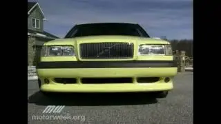 Motorweek 1995 Volvo T-5R Road Test