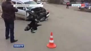 В Евпатории произошло очередное ДТП