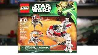 LEGO Star Wars 75000 CLONE TROOPERS VS. DROIDEKAS BATTLE PACK Review! (2013)