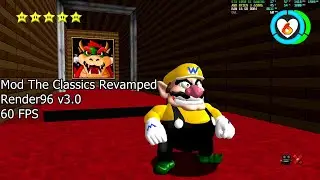 Super Mario 64 PC Port Mod The Classics Revamped Render96 60 FPS