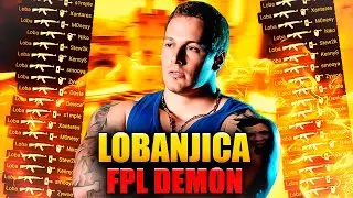 WHAT A REAL FPL BEAST LOOKS LIKE| BEST OF LOBANJICA! CS:GO