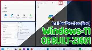 Windows 11 Built 23506: Improvements Windows 365 Boot, New Widgets Settings, WhatsApp Share Directly