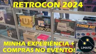 RETROCON 2024 - MINHA IDA A SÃO PAULO PARA O EVENTO! EXPERIÊNCIA + COMPRAS!