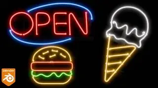 How to Make Neon Signs in Blender (Tutorial)