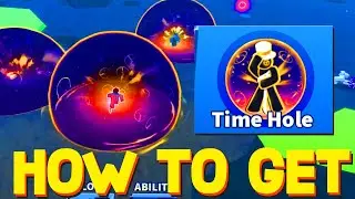 HOW TO GET TIME HOLE ABILITY SHOWCASE in Blade Ball! ROBLOX