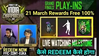 ffic rewards 2021 || ffic final reward 2021 || Free Fire India Championship 2021