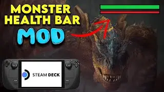 Monster Hunter MOD Steam Deck | HunterPie v2 Monster Health Bar MHW & MHR 