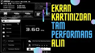 MSI Anakartlarda Smart Access Memory Nasıl Açılır?