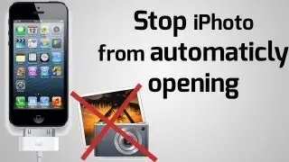 How to: Stop iPhoto from Automatically Opening when Connecting Device (iPhone, iPad, iPod)