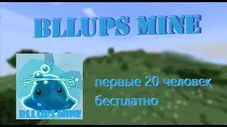 💭Набор на приватный сервер майнкарфт BllupsMine 💭