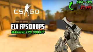 CSGO: BOOST FPS and Fix FPS DROPS (SECRET METHOD) | 2023 UPDATE 📈✅ | UNDER 2 MINUTES!