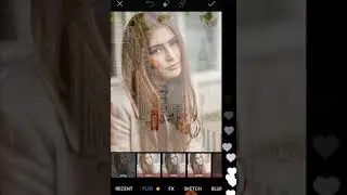 How editing photos with mobile and picsArt -FX-FLTR  With used files 