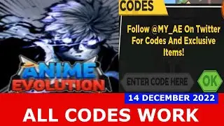 *ALL CODES WORK* [UPDATE 12❤️] Anime Evolution Simulator ROBLOX | December 14, 2022