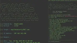 FinaIRecon All-ln-One web Tool 
Conduct Reconnaissance with Cross-Platform Python Tools [Tutorial]