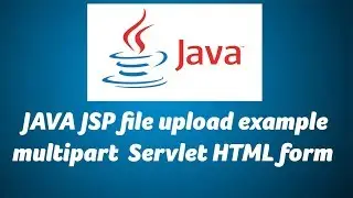 JAVA JSP file upload example