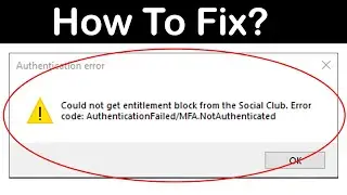 FIVEM-Could Not Get Entitlement Block From The Social Club. Error Code:Not Allowed/TitleAccessToken