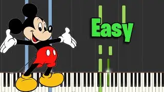 Walt Disney Intro (Piano Tutorial)