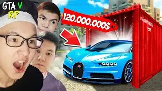 УРАА КӨПТЕН КҮТКЕН BUGATTI CHIRON! КОНТЕЙНЕРДЕН ҚЫМБАТ КӨЛІК ҰТЫП АЛДЫМ! ГТА 5 РАДМИР/МОЙ ДОМ