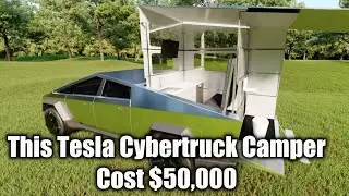 Would You Pay $50,000 For This Tesla Cybertruck Camper?