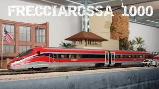 Stunning A.C.M.E. Frecciarossa 1000 - High Speed Train - 400 kph