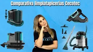 Comparativa de limpia tapicerías Cecotec