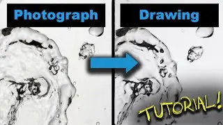 How to Draw Hyper Realistic Water! EASY Step-by-Step