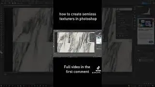 how to create seamless textures