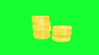 Bundle Coin Green Screen Video - Stock Video Footage - No Copyright Animated Videos