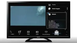 How to connect your BRAVIA to a wireless (Wi-Fi) network