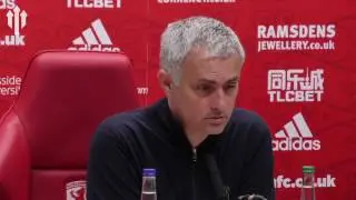 Jose Mourinho: Rather WIN Europa! Middlesbrough 1-3 Man United FULL PRESS CONFERENCE