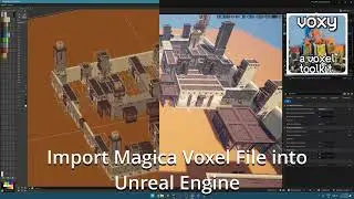 Voxy's new vox Importer for unreal engine