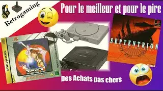 Achats Pour le meilleur et pour le pire PS1 et SATURN🕹😁  #jeuxvidéo #retrogaming