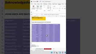 Use the Index Match Function in Excel 