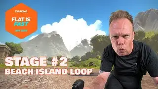 Zwift - ZRacing - Flat is Fast  - Stage 2: Beach Island Loop