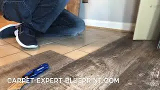 VINYL PLANK FLOORING WALL CUT