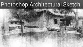 Architectural Sketch with Photoshop