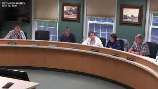 Enfield, CT - Inland Wetlands & Watercourses Agency - May 16, 2023