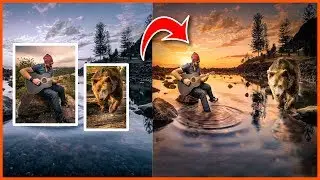 Como usar Photoshop fotomontaje paso a paso | tutorial de fotomanipulacion