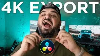 Best 4K EXPORT SETTINGS in Davinci Resolve 2024