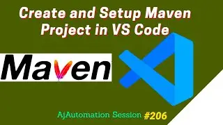 Create Maven Project in Visual Studio Code| Setup Maven Project in VS Code| Add plugins dependencies