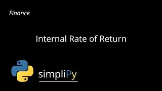 Internal Rate of Return