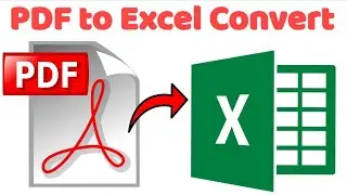 Convert PDF to Excel online for free | PDF to Excel convert online
