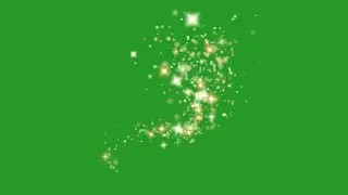 Sparkle effect green screen video | green screen particles effect | golden particles green screen