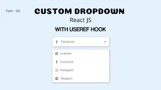 Custom Dropdown | Part - 03 | Tutorial in Tamil | Tamil Programmer